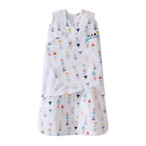 Halo Swaddle Sleep Sack Geometric Multi Triangle Newborn 100% Cotton